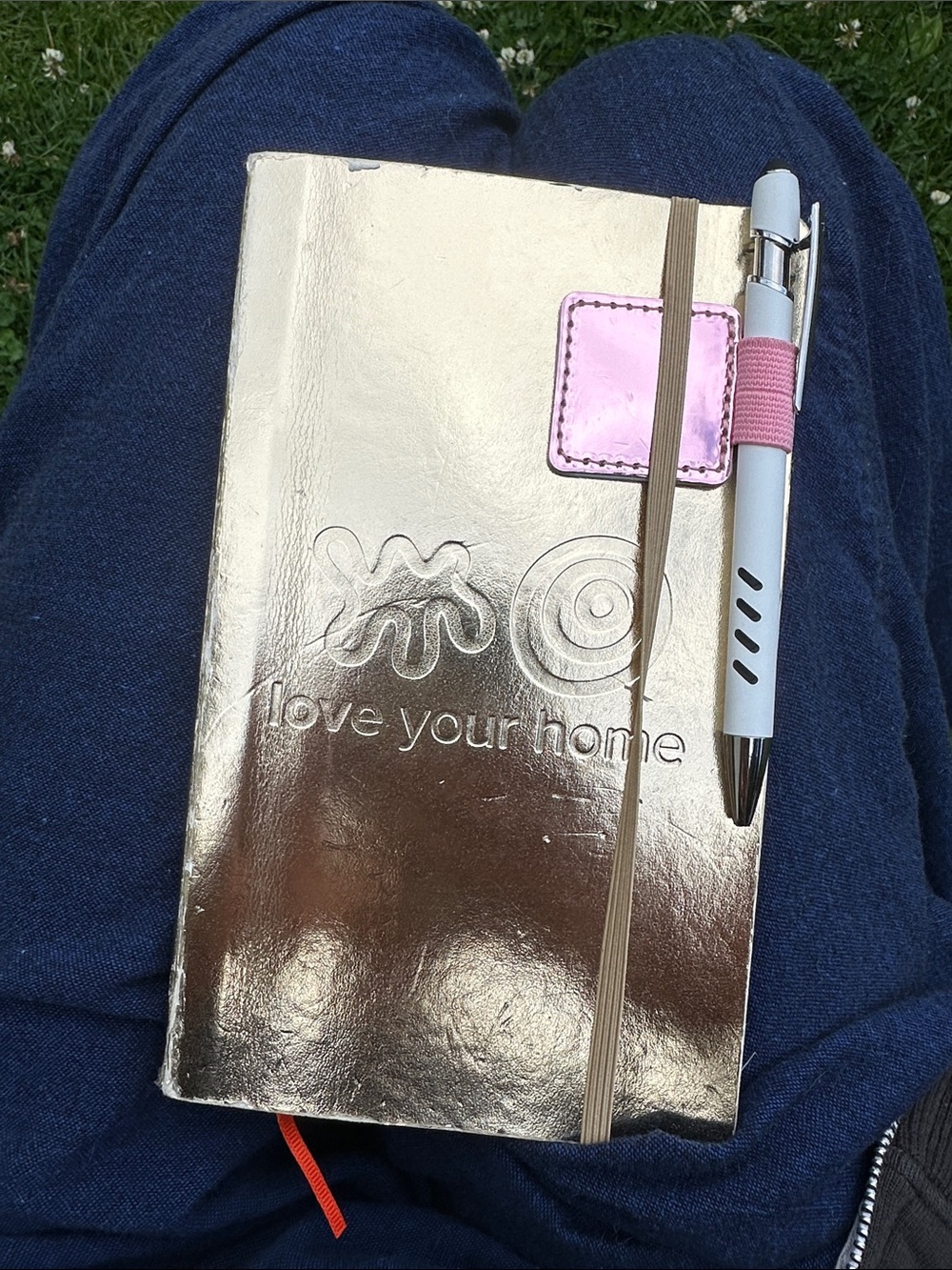 Poppin Metallic Gold Notebook - Apartment Therapy x The Kitchn Limited Edition - Picture 2 of 3